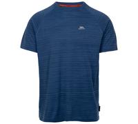 (M, Navy Marl) Trespass Mens Activewear Top Quickdry Leecana