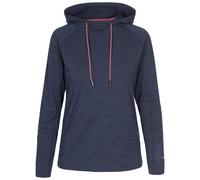 Trespass Womens Hoodie Hattie - Long Sleeved, Rear Zip Pocket, Contrast Inner Binding, Reflective Logos, Grown-On Hood, Dual String Pulleys, Knitted Fabric