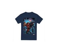 (M, Navy) Marvel Mens X-Men Destroy Juggernaut T-Shirt