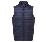 (M, Navy) Premier Mens Recyclight Padded Gilet