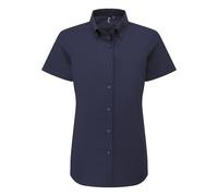 Premier Womens/Ladies Supreme Oxford Short-Sleeved Formal Sh RW10691