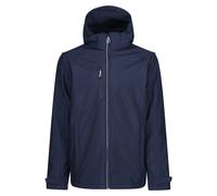 Regatta Mens Erasmus 4 in 1 Soft Shell Jacket (Navy) - Size Medium
