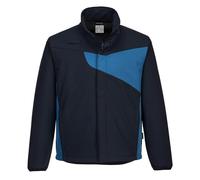 (M, Navy/Royal Blue) Portwest Mens PW2 Softshell Jacket