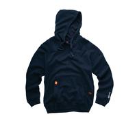 (M, Navy) Scruffs Mens Eco-Worker Hoodie