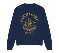 (M, Navy) Star Trek Unisex Adult Bridge Collegiate Sweatshirt