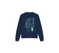 (M, Navy) Star Wars: The Mandalorian Unisex Adult No. 1 Dad Mando Sweatshirt