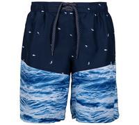 Trespass Mens Swim Shorts Mid Length Quickdry Elastic Waist with Drawcord Orman Navy