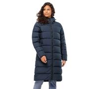 (M, Night Blue) Jack Wolfskin Womens Frozen Palace Windproof Water Repellent Jacket