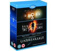 M Night Shyamalan - Signs / The Sixth Sense / Unbreakable Blu-Ray