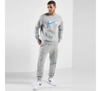 (M) Nike Air Mens Fleece BB Crewneck Cargo Tracksuit