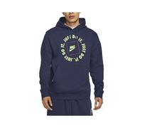 (M) NIKE Mens Fleece Hoodie JDI Hooded Sweatshirt Navy