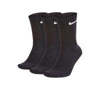 (M) Nike Three Pack Everyday Cushion Socks Black