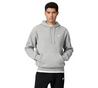 Nike Club Men's Pullover Fleece Hoodie - Grey - Cotton/Polyester L