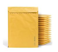M-Office Bubble Envelopes Kraft Paper Mailing Bags for Parcel Mailing in Various Sizes (220 x 340 mm, Pack of 50)