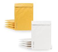 m-office Bubble Envelopes Kraft White Bubble Mailers for Parcels Assorted Sizes Mailing Bags · m-office (230x340mm, Pack of 10)