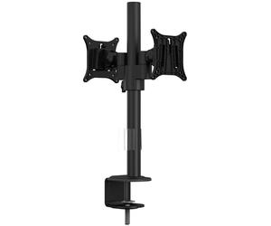 M Officeline Deskmount Dual Monitor Mount back to Back VESA 15-30", Black - MULT