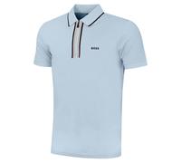HUGO BOSS Mens Philix Polo Shirt - Open Blue - M