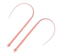 M-ouse Tail Cats Silicone Toy, 2 Cat Toy Wand, Cat Teaser Poles, Interactive Cat Toys for Indoor Cats, Silicone R-at Tail Cat Teasers, Cat Motion Simulation Catching Mo-use for Indoor Outdoor Cats