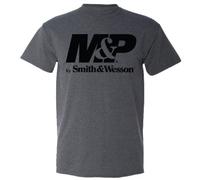 M&P by Smith & Wesson Men's Logo T-Shirt (Charcoal - 2XL)