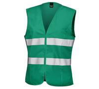 (M, Paramedic Green) Result Womens/Ladies Safety Hi-Vis Vest