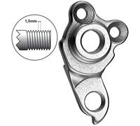 M Part Bicycle Cycle GH-088 Gear Hanger Direct Mount / M12 1.5 Silver Anodised