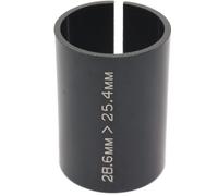 M:Part Threadless Shim Stem Adapter 1-18in 28.6mm - 1in25.4mm - Black, 28.6-25.4 Bike part