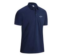 (M, Peacoat) Callaway Mens Regular Short-Sleeved Golf Polo Shirt