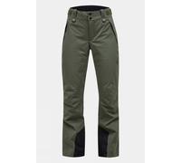 M Peak Performance Womens Anima Ski Pants Dk Green Size