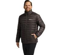 (M, Peat) Jack Wolfskin Mens Pilvi Down Padded Water Repellent Jacket Coat