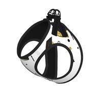 M Pet Leash Vest Dog Harness - Small Sized, Graduation Congratulations Print Adjustable for Outdoor Travel and Walking