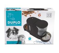 M-PETS 10530499 DUPLO MAMA & WATER TOPPER SPACKET BLACK 6L/2.65KG