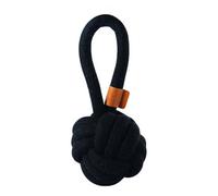 M-Pets Coto Ball Rope Dog Toy Black (6.5Cm)