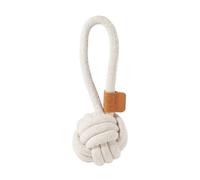 M-Pets Coto Ball Rope Dog Toy White (6.5Cm)
