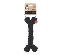 M-PETS Coto Black Bone L Eco Friendly Dog Toy