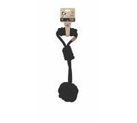 M-Pets Coto Black Tug Ball 36Cm Mesh Toy