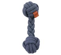 M-Pets Coto Double Ball Rope Dog Toy Grey (28Cm)