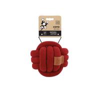 M-Pets Coto Eco Rope Dog Toy - Red Ball 15 Cm