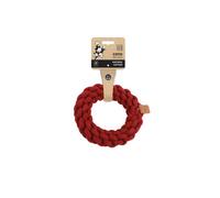 M-Pets Coto Eco Rope Dog Toy - Red Ring 18 Cm