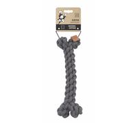 M-PETS COTO GREY BONE 30CM KNITTED BONE TOY