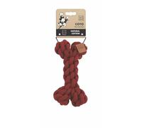M-Pets Coto Red Bone 19Cm Mesh Bone Toy