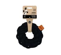 M-Pets Coto Ring Rope Dog Toy Black (18Cm)