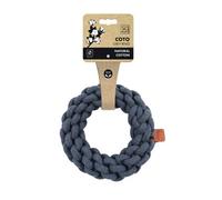 M-Pets Coto Ring Rope Dog Toy Grey (18Cm)