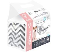 M-PETS Female Dog Diapers S 10 Pack