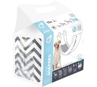 M-PETS Male Dog Diapers XL 12 Pack