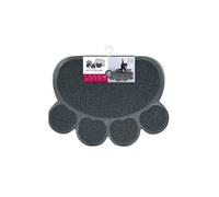 M-Pets Paw Cat Litter Mat Grey