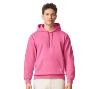 (M, Pink Lemonade) Gildan Unisex Softstyle Midweight Hoodie