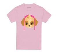 (M, Pink) Paw Patrol Unisex Adult Skye Emoji T-Shirt