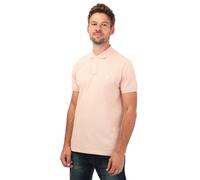 Timberland Mens Miller River Pique Short-Sleeved Polo Shirt - Pink - M - Pink