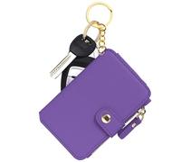 M-Plateau Card Cases, Leather Card & ID Cases,Credit Card Holder Wallet Small Card Case Wallet: Wallet Women Small Premium PU Leather, Slim Wallet, Purplr, small card case, Travel Wallet