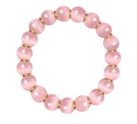 M-Plateau Hand Made Hand Chain,Natural Stone Bead Bracelets For Women And Men -8mm Round Beads., normal, Stainless Steel, bracelets strand